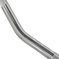 Barra W Curl 1,20m Olimpica Cromada Envolst