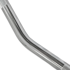 Barra W Curl 1,20m Olimpica Cromada Envolst