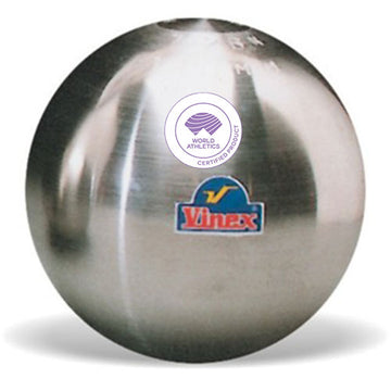 Peso de atletismo de aço inoxidável 7,26kg 129mm avançado Vinex - Certificado WA-IAAF