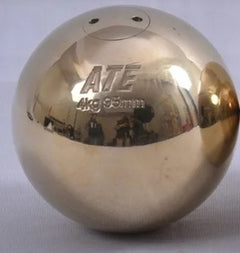 Peso de atletismo de bronze 4 kg 95mm avançado ATE - Certificado WA-IAAF