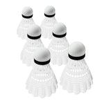 Volante peteca de badminton de nylon Loire - tubo com 06 und
