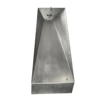 Encaixe de aço inox para salto com vara com tampa WA-IAAF Pista e Campo