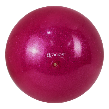Bola de Ginástica Rítmica 300 g Infantil com Glitter Gracios