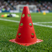 Cone Furado de sinalização de plástico 23cm Pista e Campo - Verde