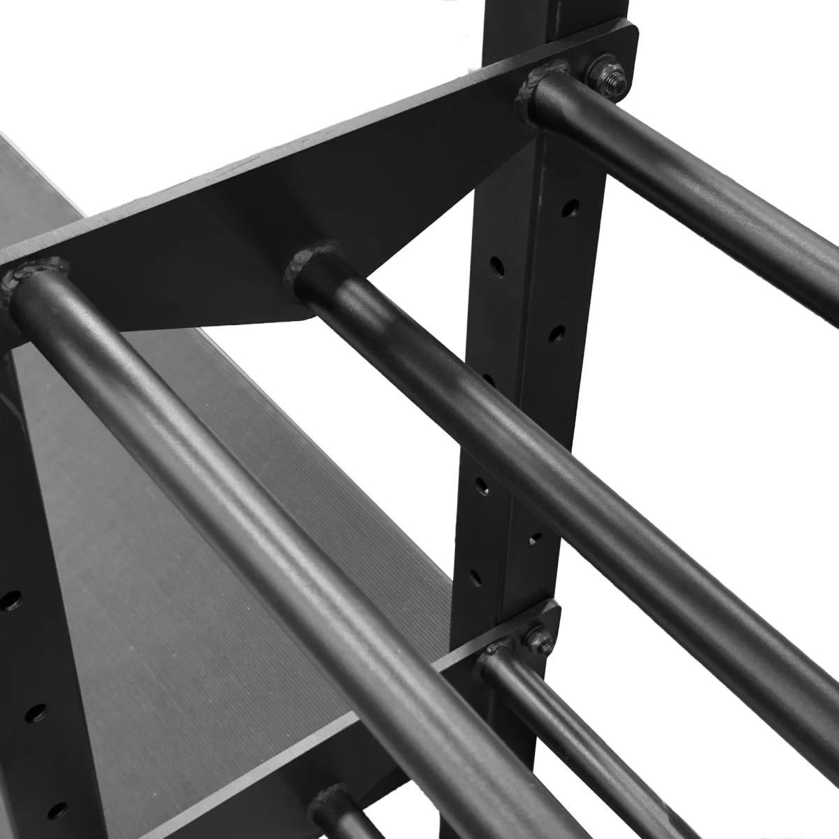 Estante Expositor de Materiais Crossfit e Musculação Envolst