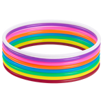 Arco bambolê de plástico 75cm Reises - cnj com 12 und
