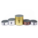 Podium de fibra de vidro para premiação esportiva de 3 ou 5 atletas Pista e Campo