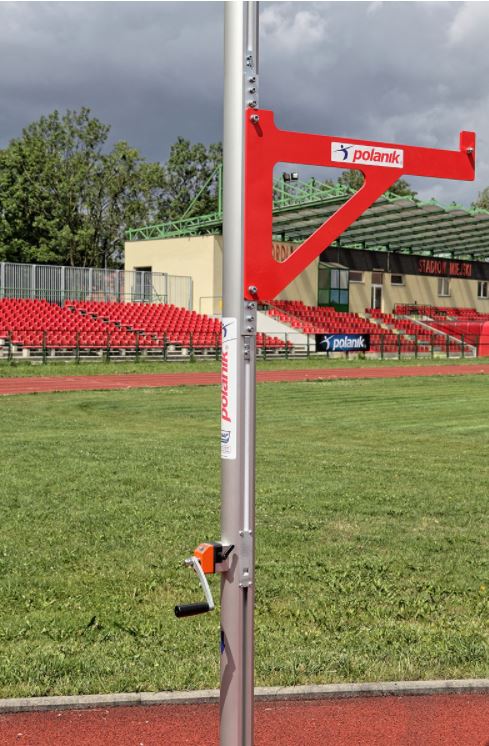 Postes para salto com vara modelo avançado WA-IAAF Polanik
