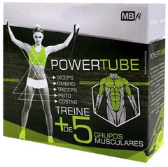 Extensor elástico de tensão (elástico tubing com manoplas em D) Mbfit