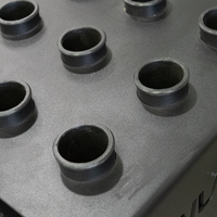 Suporte Expositor de Chão 9 Barras Olímpicas Envolst