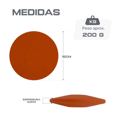 Disco de atletismo de PVC macio 200g Pista e Campo