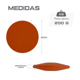 Disco de atletismo de PVC macio 200g Pista e Campo