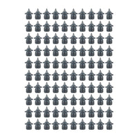 100 Pregos para sapatilha de atletismo 4,8mm Agulha Pista e Campo
