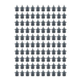 100 Pregos para sapatilha de atletismo 4,8mm Agulha Pista e Campo