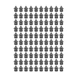 100 Pregos para sapatilha de atletismo 4,8mm Pirâmide Pista e Campo