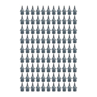 100 Pregos para sapatilha de atletismo 9,5mm Agulha Pista e Campo