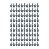 100 Pregos para sapatilha de atletismo 9,5mm Agulha Pista e Campo