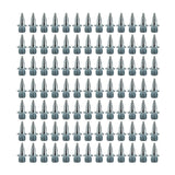 100 Pregos para sapatilha de atletismo 9,5mm Pirâmide Pista e Campo