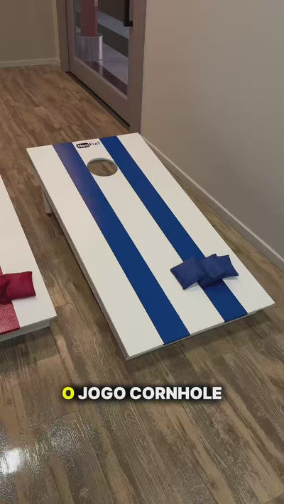 Stories de Kit Jogo de Cornhole com 2 Pranchas + 8 Saquinhos NeoFun