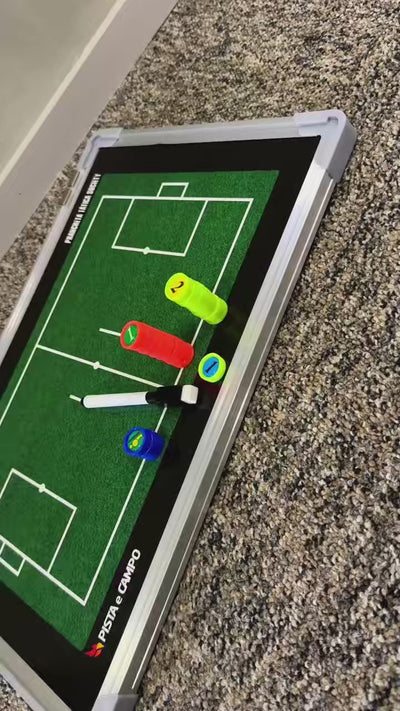Stories de Quadro Tático de Futebol Society Magnético Velden