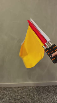 Stories de Bandeira para Sinalização Esportiva Velden - Amarela