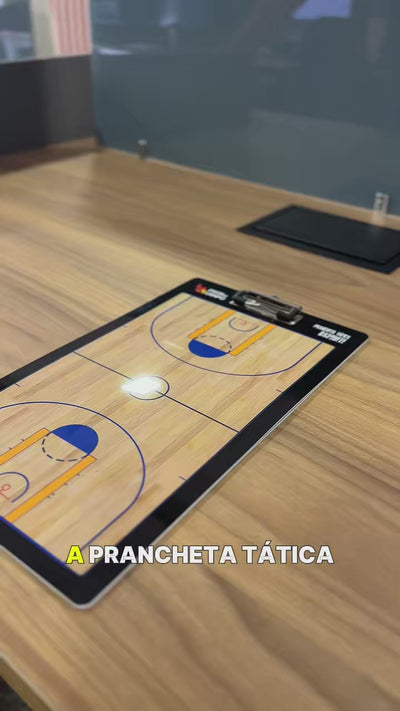 Stories de Prancheta Tática Magnética de Basquete Dupla Face Velden