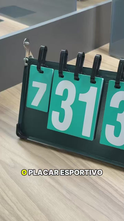 Stories de Placar Metálico até 7 Sets para Tênis de Mesa Jintai