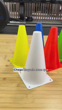 Stories de Cone Flexível 23 cm para Treino Esportivo Velden