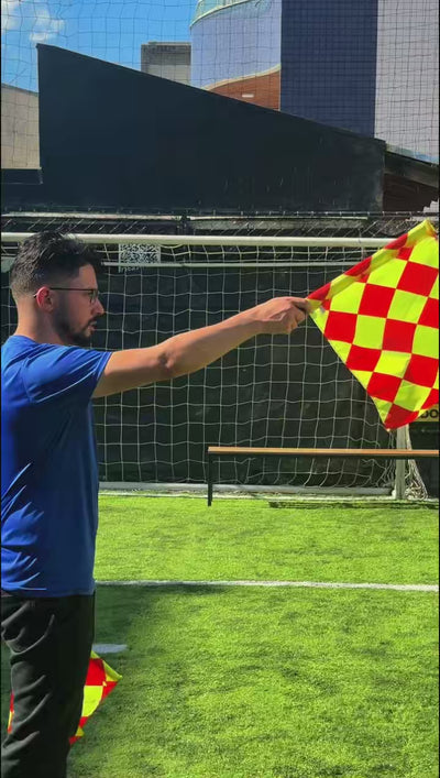 Stories de Kit de Bandeiras Xadrez para Sinalização Esportiva com Bolsa Velden