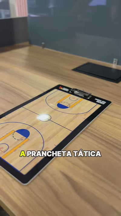 Stories de Prancheta Tática Magnética de Basquete Dupla Face Velden
