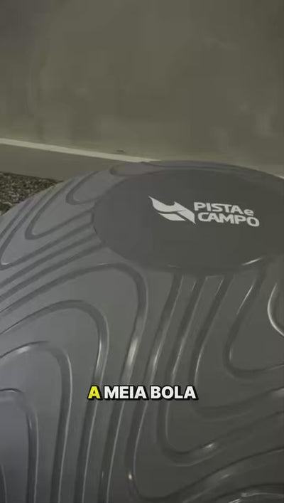 Stories de Meia Bola Suiça Profissional — Bosu Ball — com Alças 60 cm Envolst