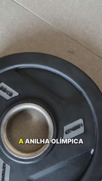 Stories de Anilha Emborrachada 1,25 kg para Barras e Halteres Envolst