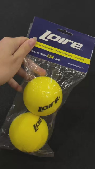 Stories de Bolas de Tênis em Espuma Infantil Soft Foam 2 Unidades Loire
