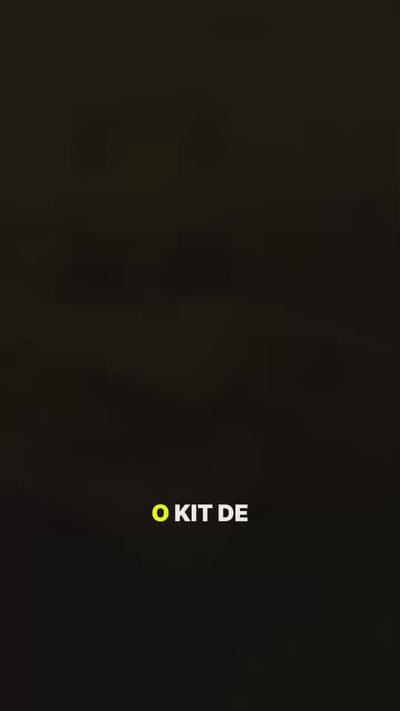 Stories de Kit com 6 Halteres Neoprene 0,5 1 e 1,5 kg com Suporte Envolst