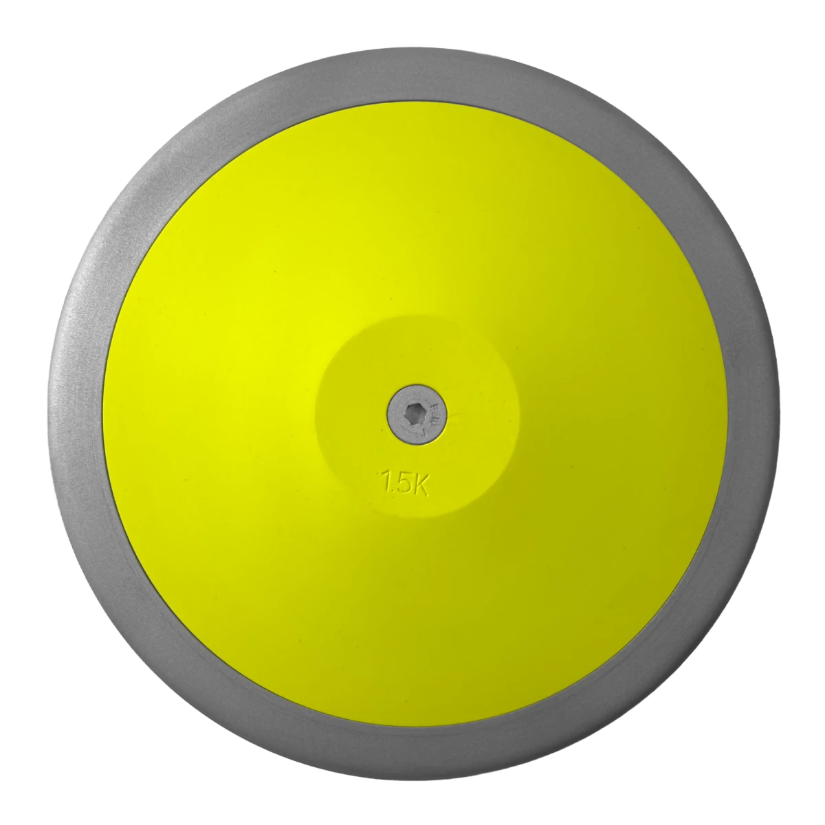 Disco de atletismo de aço e ABS 1,5kg Powered by CBAt