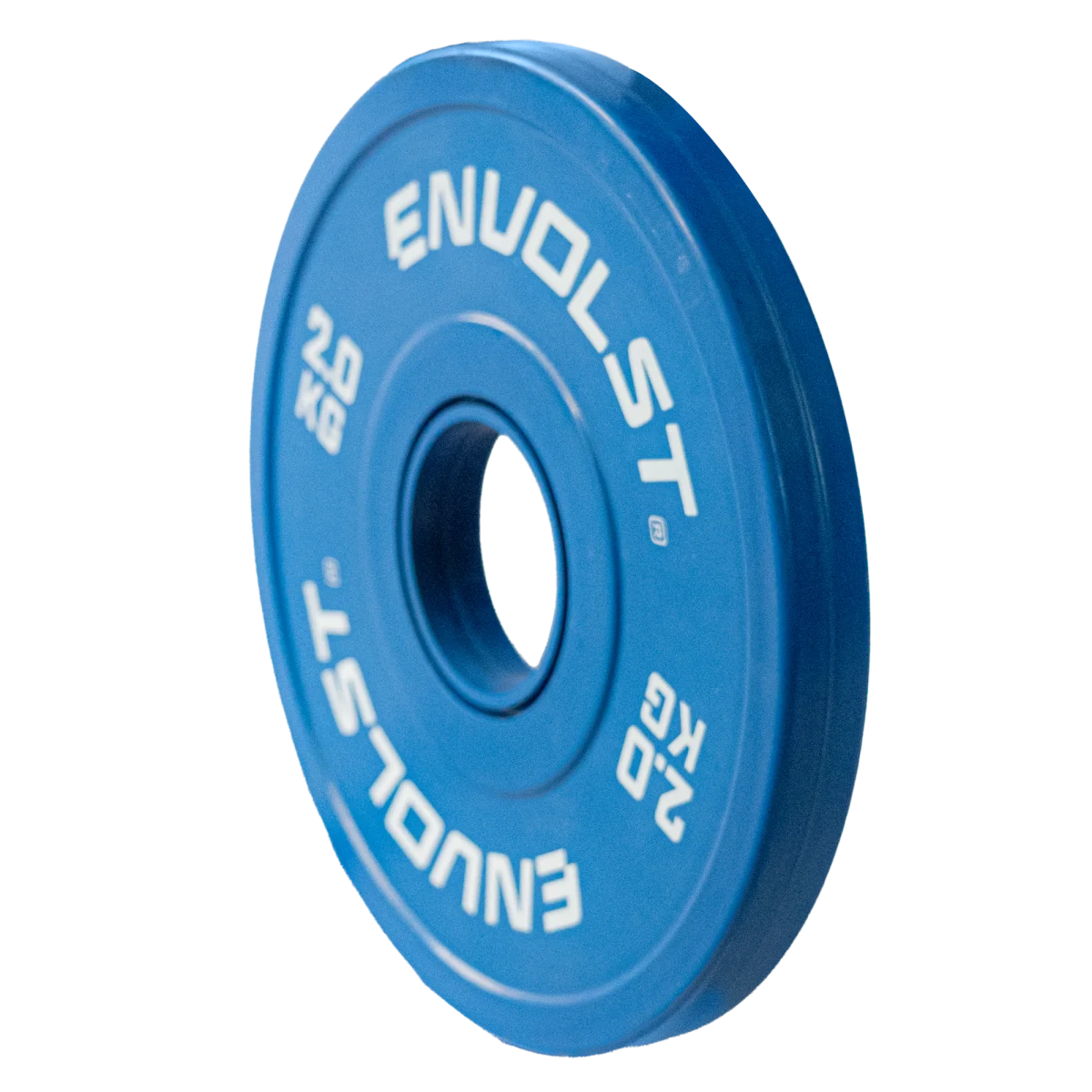 Anilha Olímpica Fracionada Emborrachada 2,0Kg Envolst