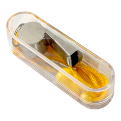 Apito de inox com cordão Velden
