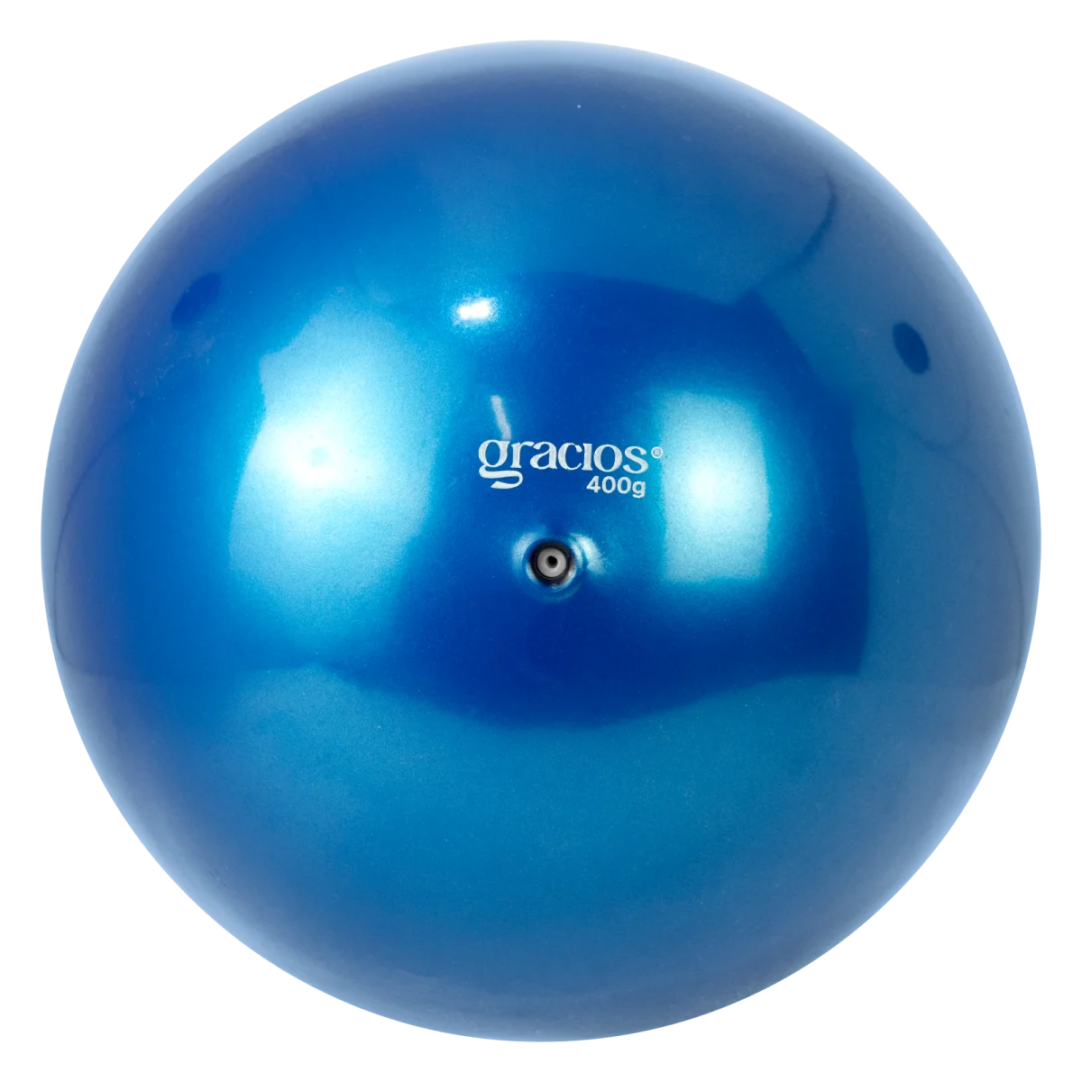 Bola Ginástica Rítmica Oficial 400g Gracios - Azul