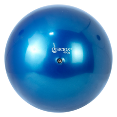 Bola Ginástica Rítmica Oficial 400g Gracios - Azul