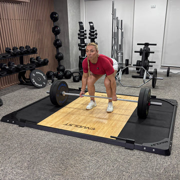 Tablado Levantamento de Peso Olímpico LPO Envolst