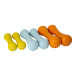 Conjunto 6 Halteres Neoprene 0,5 1 e 1,5kg e Suporte Envolst