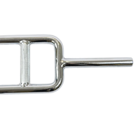 Barra de Musculação H Romana Maciça 28mm e Presilhas Envolst