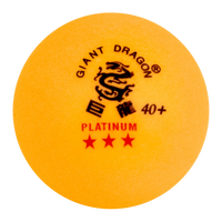 Bolinha de tênis de mesa 3 estrelas Platinium Giant Dragon - cnj com 6 und - BRANCA