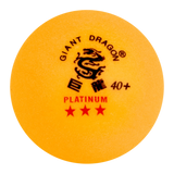 Bolinha de tênis de mesa 3 estrelas Platinium Giant Dragon - cnj com 6 und - BRANCA