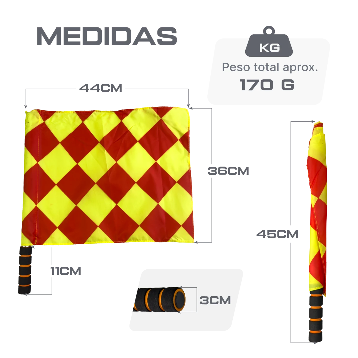 Bandeira de árbitro xadrez Velden