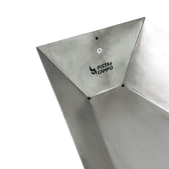 Encaixe de aço inox para salto com vara com tampa WA-IAAF Pista e Campo