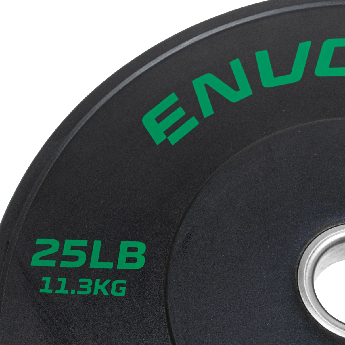 Anilha Olímpica Bumper para Crossfit e LPO 25Lb Envolst