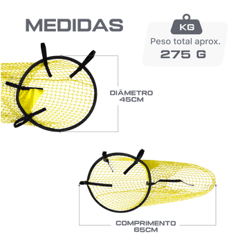 Par de Rede de Aro Alvo para Treinos de Precisão Velden