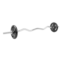 Barra de Musculação W 1,20m Maciça 28mm com Rosca Envolst