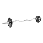 Barra de Musculação W 1,20m Maciça 28mm com Rosca Envolst